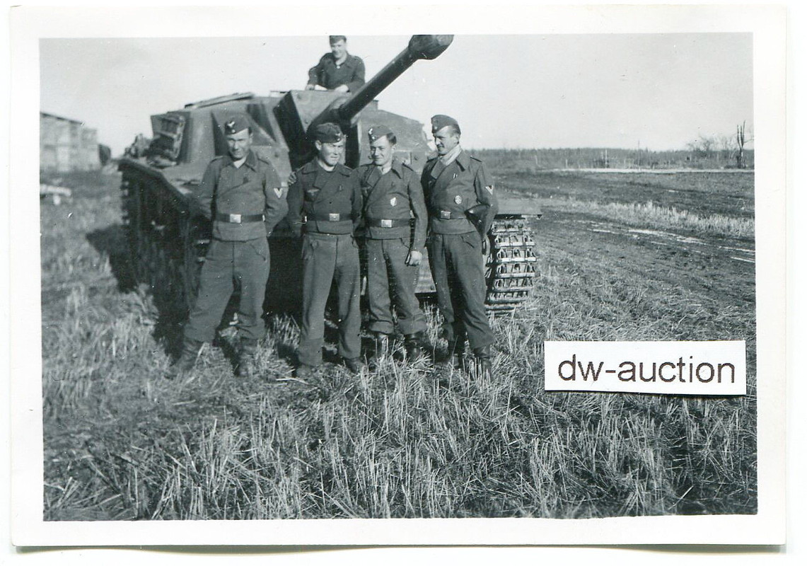 Sturmgeschütz Langrohr mit Besatzung , Stug. Abt