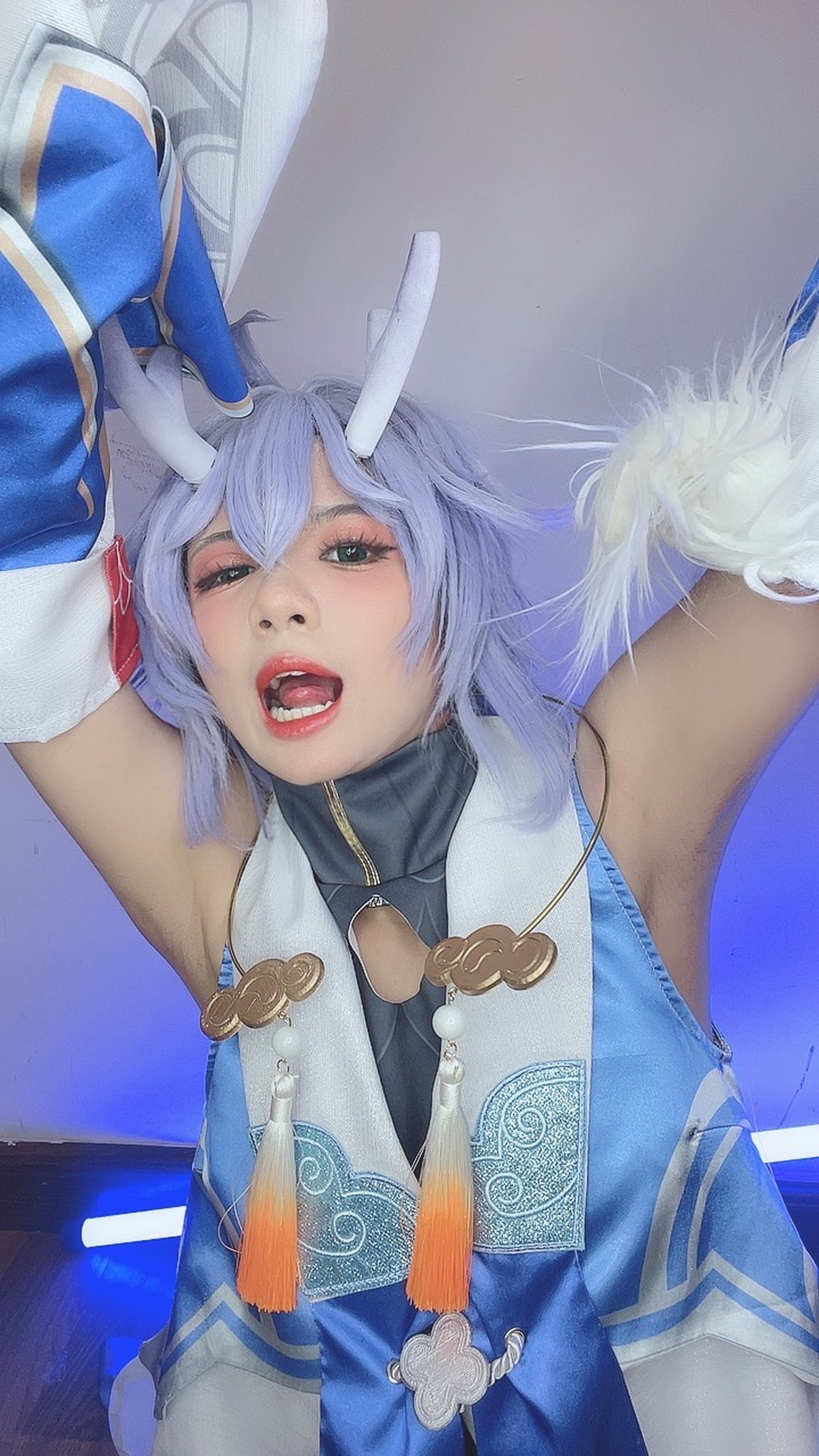 PoppaChan Bailu Cosplay Pack (Honkai Star Rail) – 155 Photos 12 Videos 457MB插图8