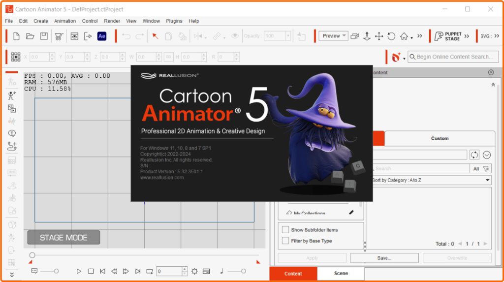 Reallusion Cartoon Animator 5.32.3501.1