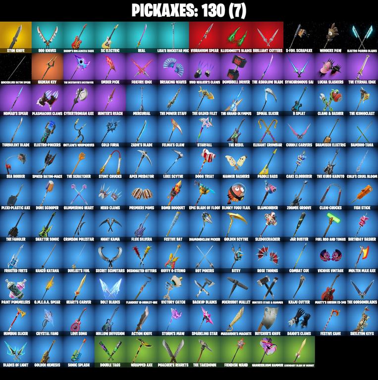 pickaxes comp