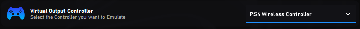 DualX Virtual Controller Output