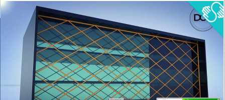 Rhino Grasshopper Building Window and Skin Parametric Design