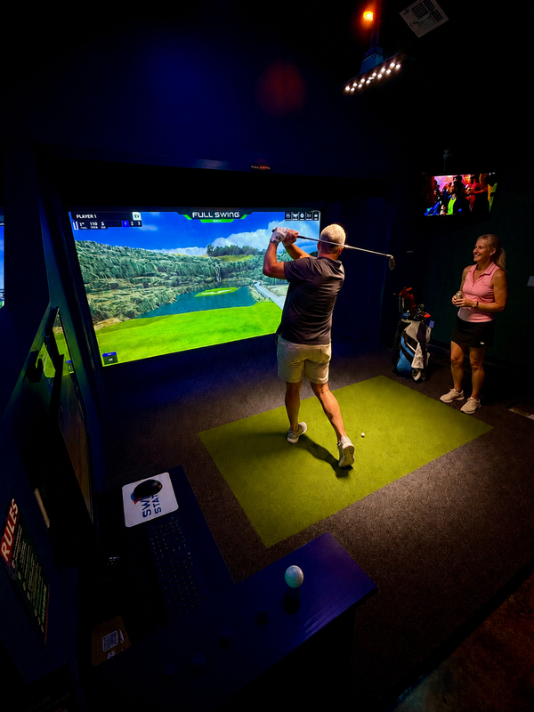 Swing Station indoor activity