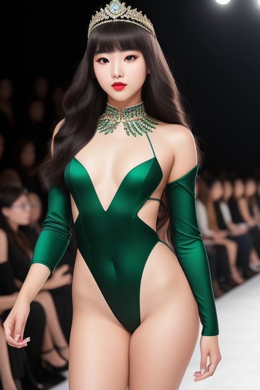 A-breathtaking-brunette-Korean-73
