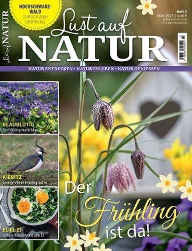 Cover: Lust auf Natur Magazin No 03 M&auml;rz 2023