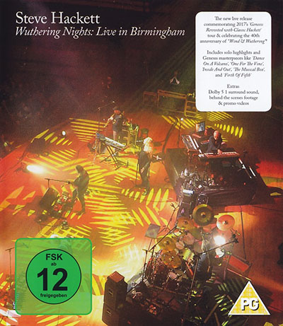 Steve Hackett - Wuthering Nights: Live In Birmingham (2018) [Blu-ray + Hi-Res]