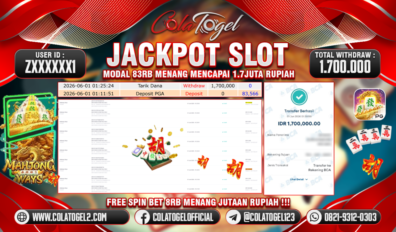 JACKPOT SLOT GACOR!!