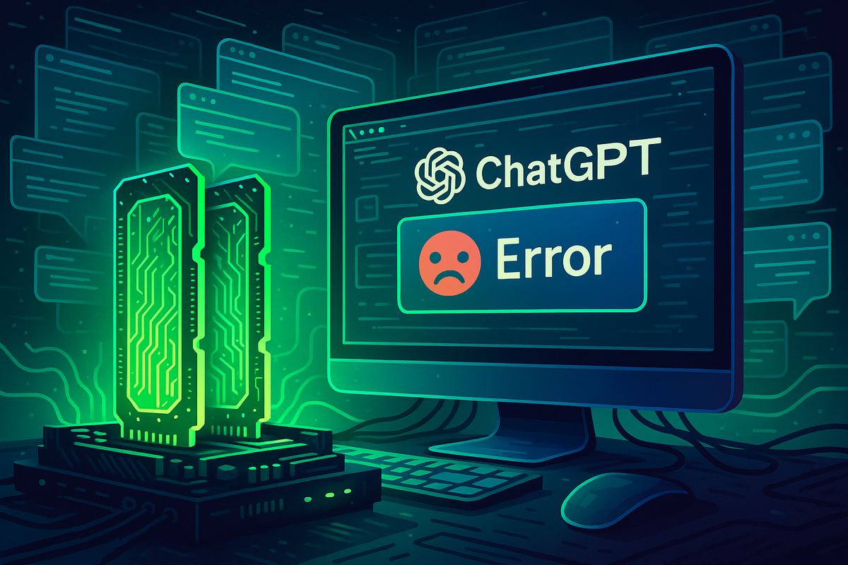 ChatGPT Travando? Antes de Culpar a IA, Que Tal Dar um Upgrade na Sua RAM?