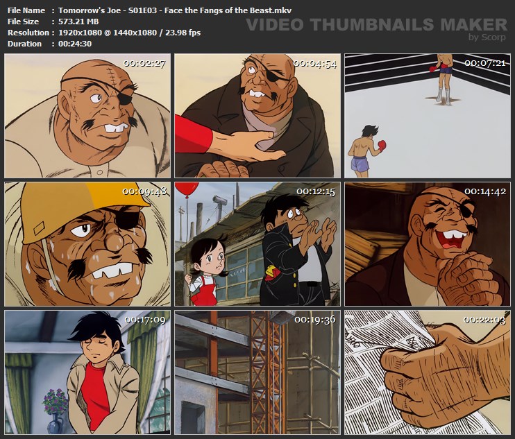 Tomorrow's Joe - S01E03 - Face the Fangs of the Beast.mkv