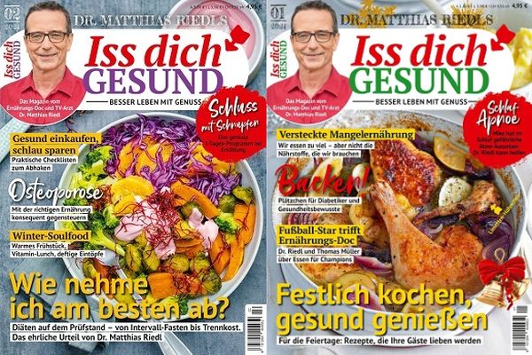 Cover: Iss Dich Gesund Magazine No 01 + 02 2024