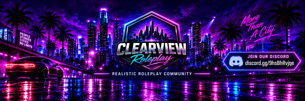 Clearview Roleplay V2 Banner
