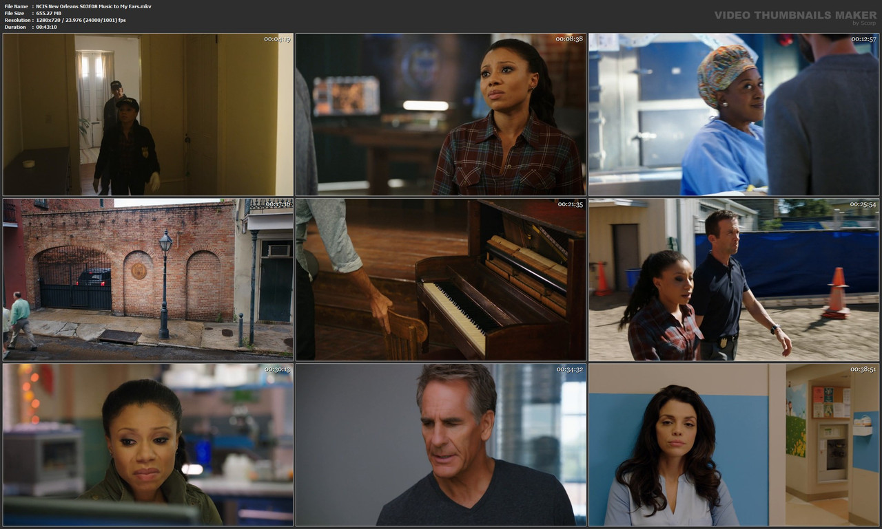 NCIS New Orleans S03E08 Music to My Ears.mkv