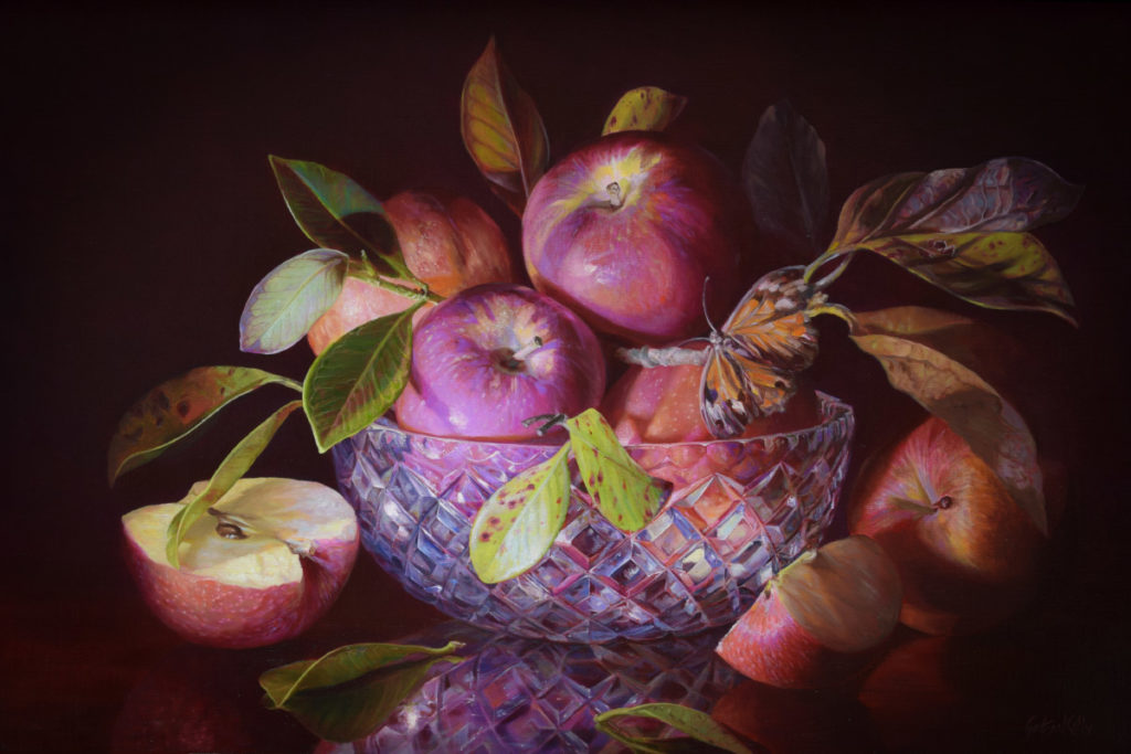 Gatya-Kelly-TEMPTATION-61x91cm-oil-on-linen-2019-1024x683