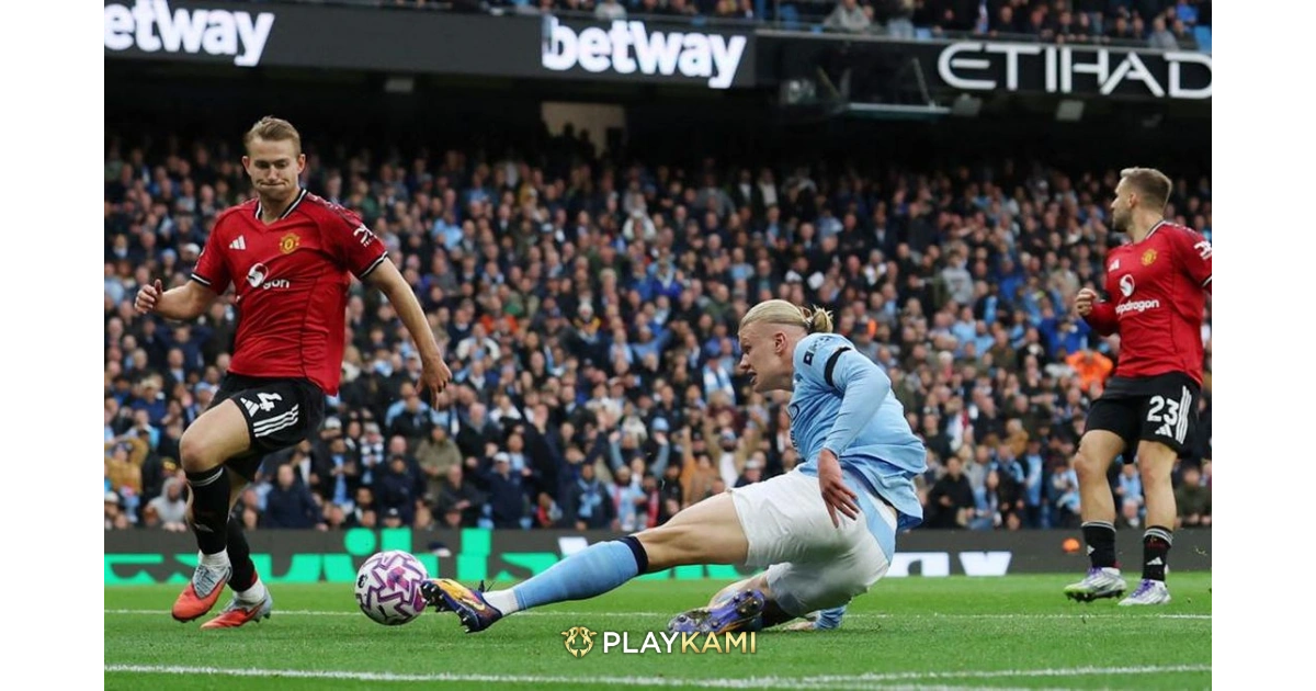Haaland tampil gemilang dengan mencetak Brace