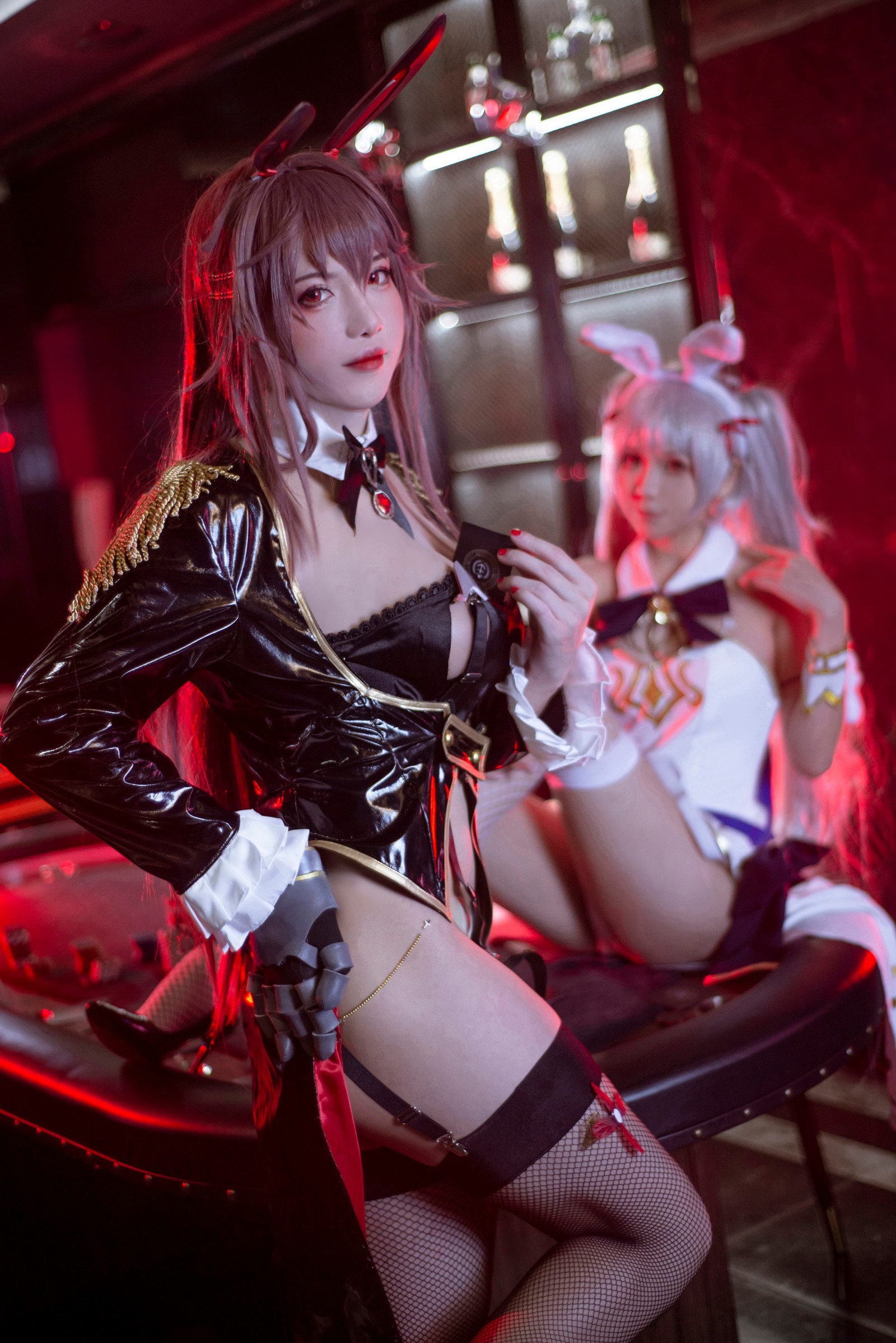 刺青Poi 阿布鲁奇公爵 荷官 Cosplay｜碧蓝航线 角色 写真图集【32P｜174MB】插图4