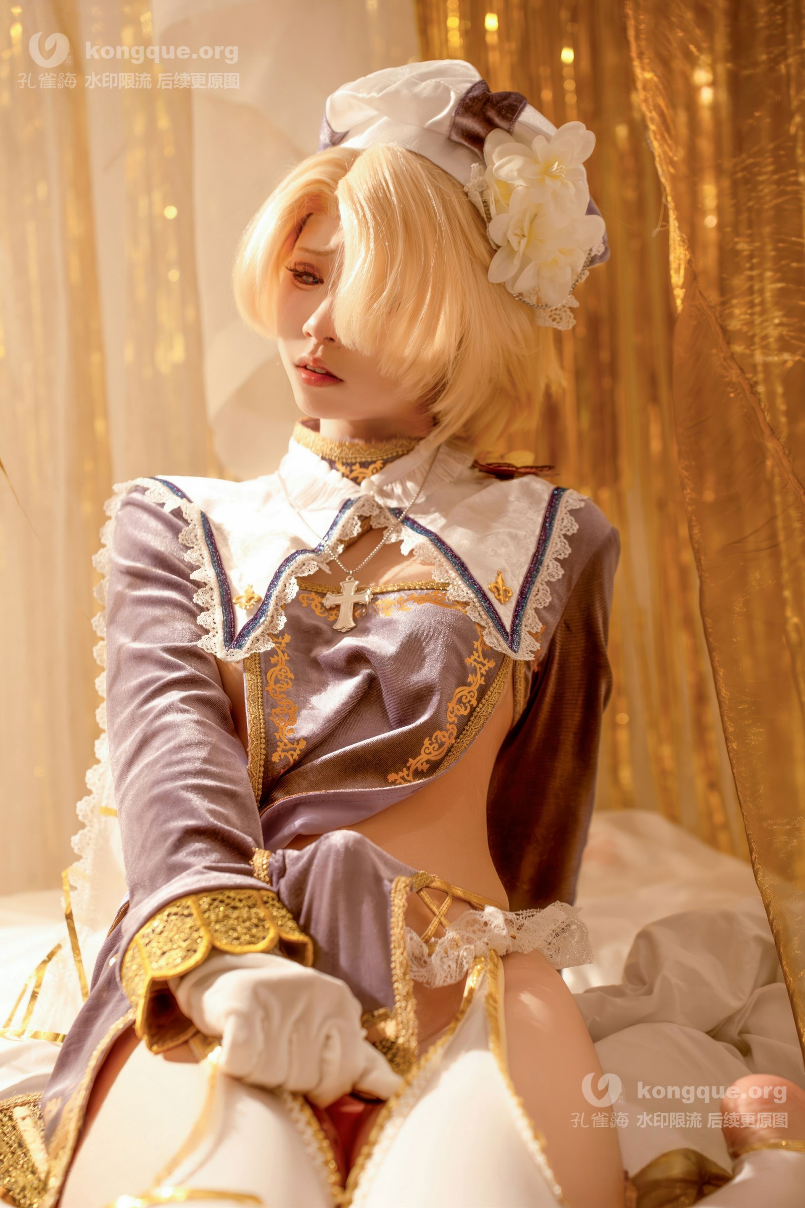 纸悦Etsu_ko《娼年贞德》Cosplay 写真合集｜暗黑主题高清套图[64P-640.9M]插图6