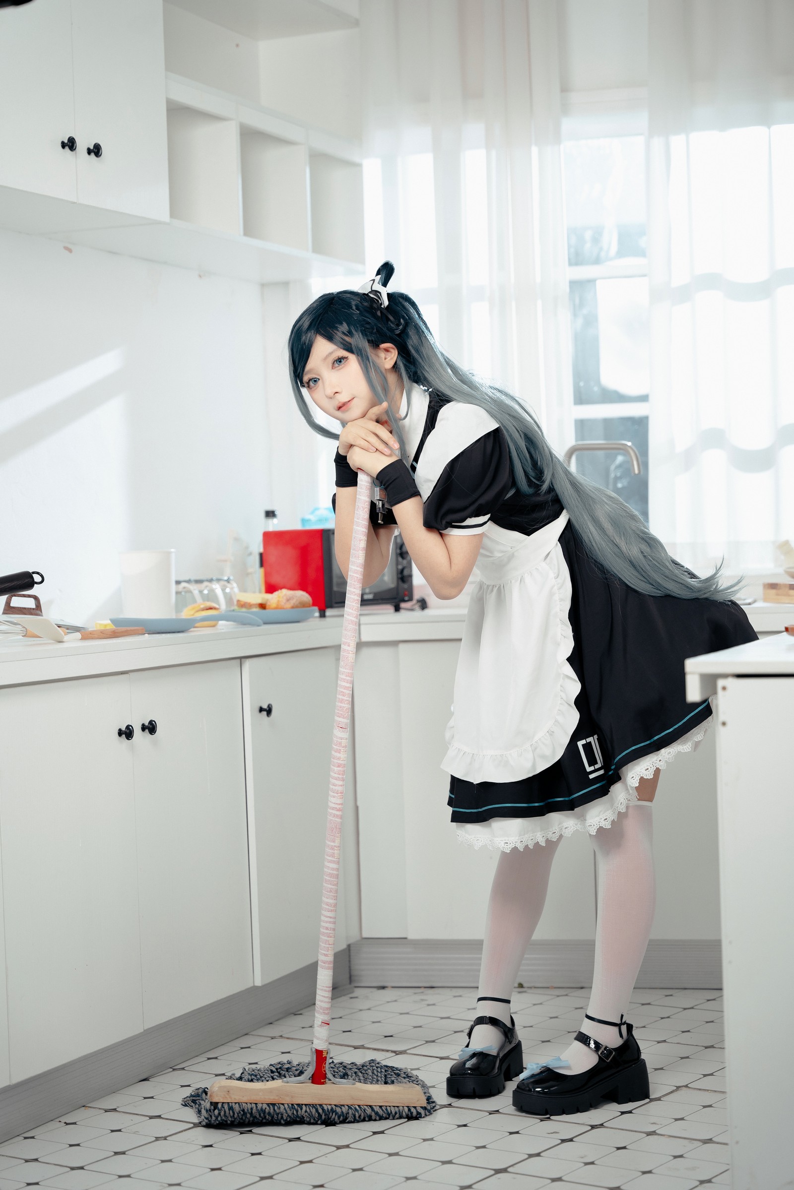 喜欢爱理吗COS写真：碧蓝航线独角兽婚纱高清套图（31P-172.5M）插图2