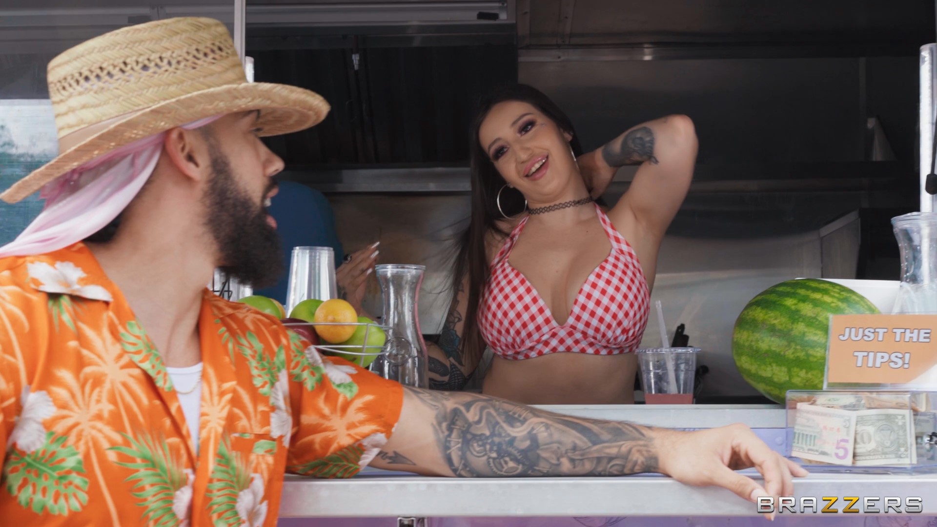 Food Truck Serves Big Oily Ass