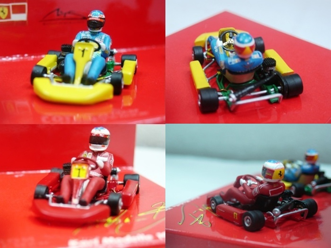 【F1希少シューマッハ】Kart カートモデル 1995/1996 1/43 F1希少シューマッハ】Kart カートモデル 1995/1996 1/43 | セナ丸