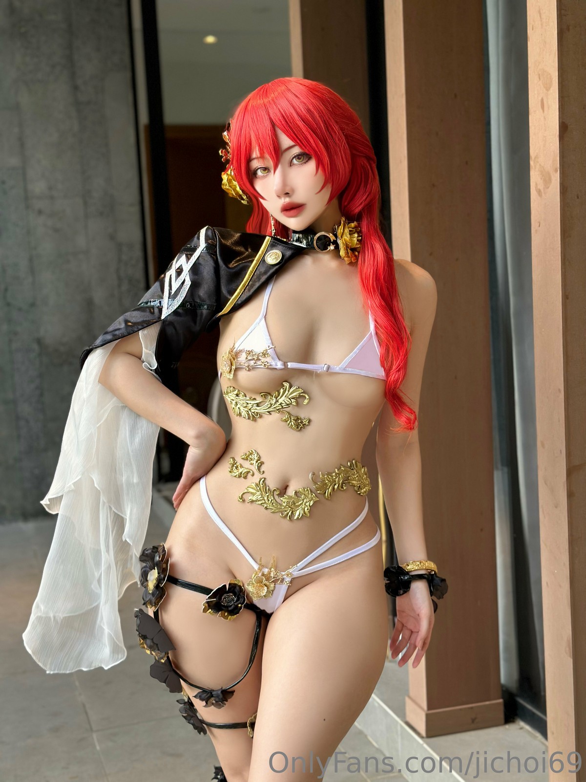 Choi Ji Yun 白色兔女郎Cosplay写真 性感主题高清图集 [22P-45.8M]插图