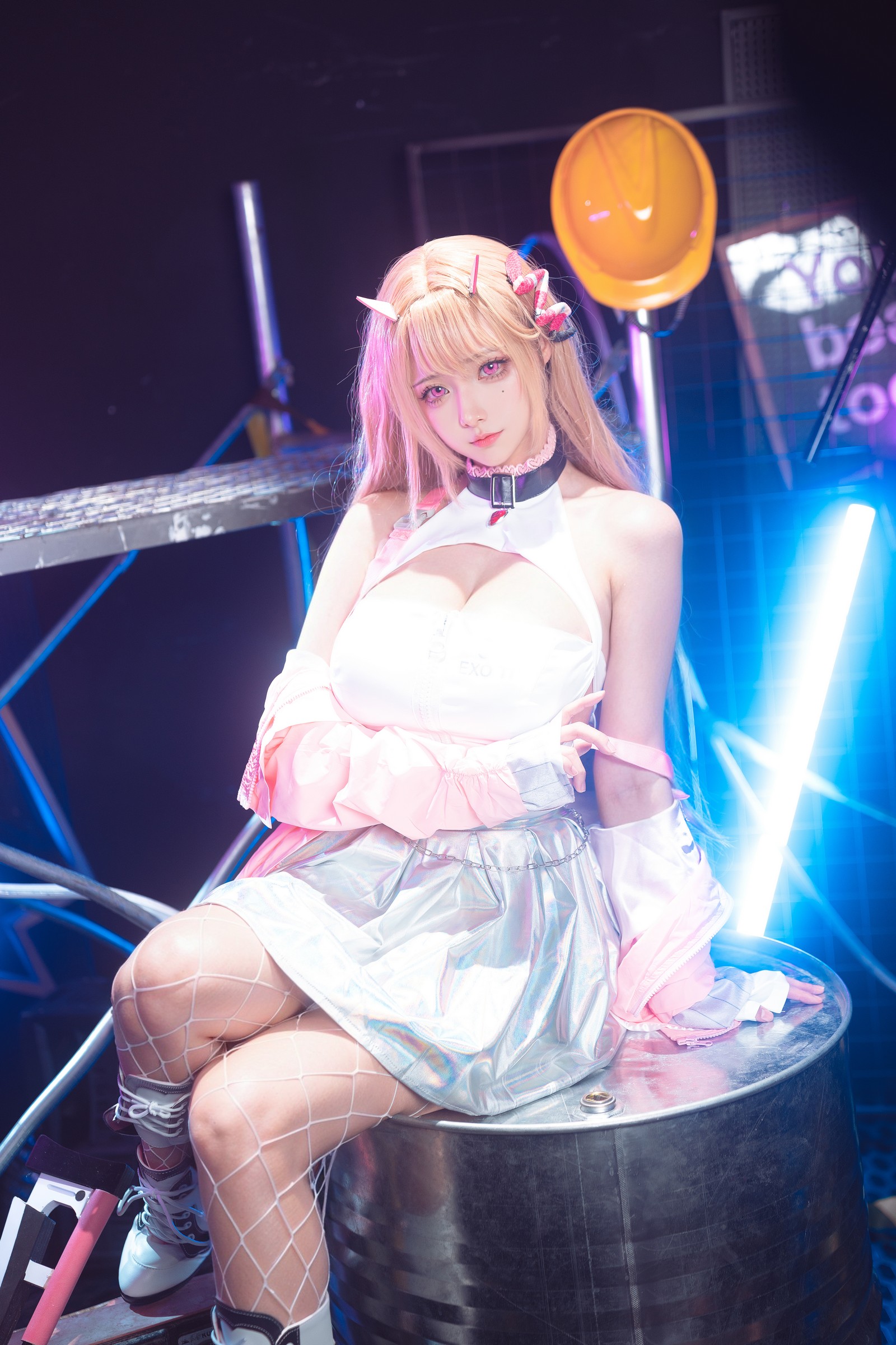 Seya-狮砸 – 胜利女神：妮姬 毒蛇 Cos 高清写真（12P-155.3MB）插图3