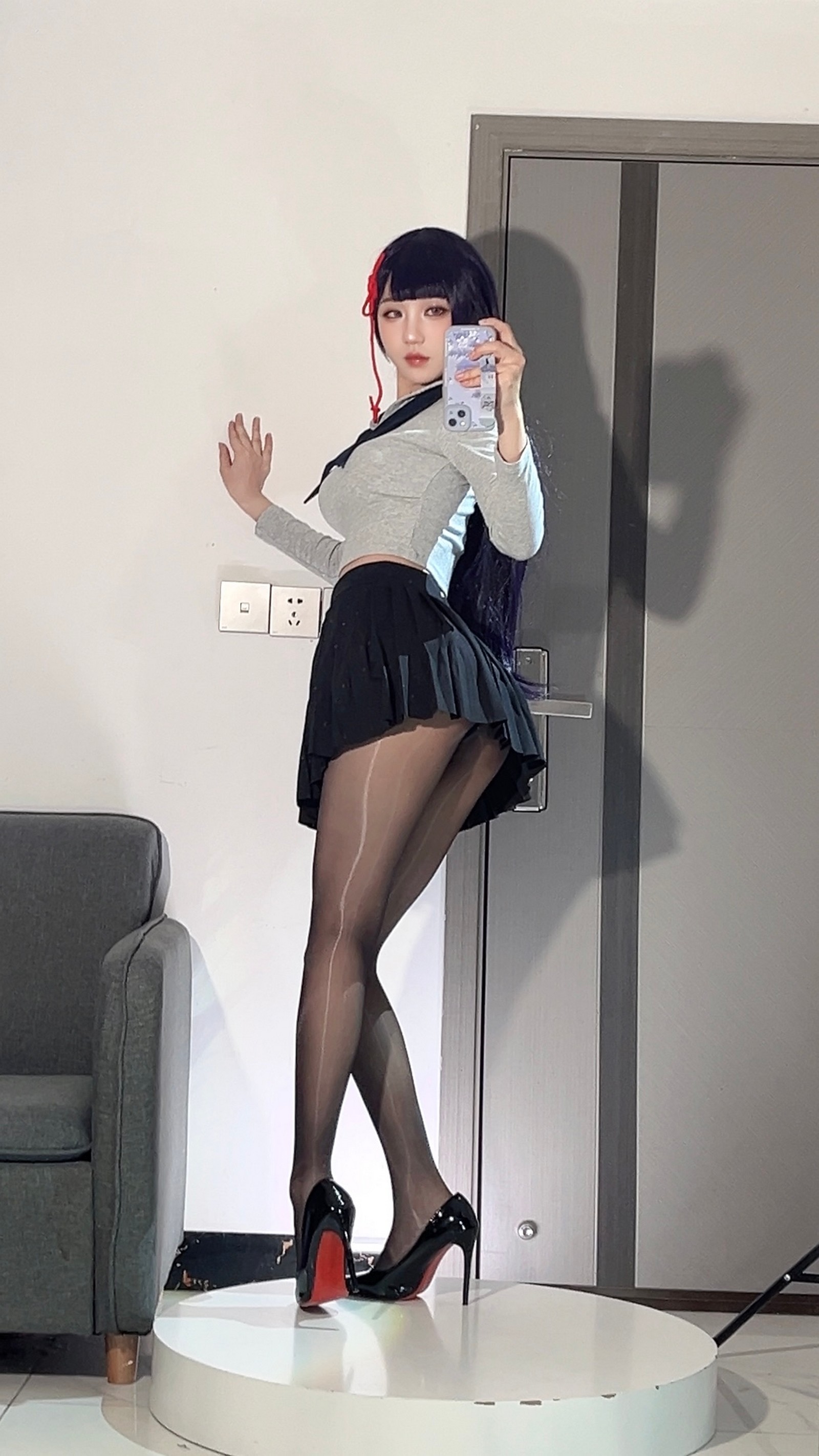 无影喵喵 山城恋 Cosplay 写真＋视频合集｜人气角色摄影作品（39P｜4V｜613MB）插图1