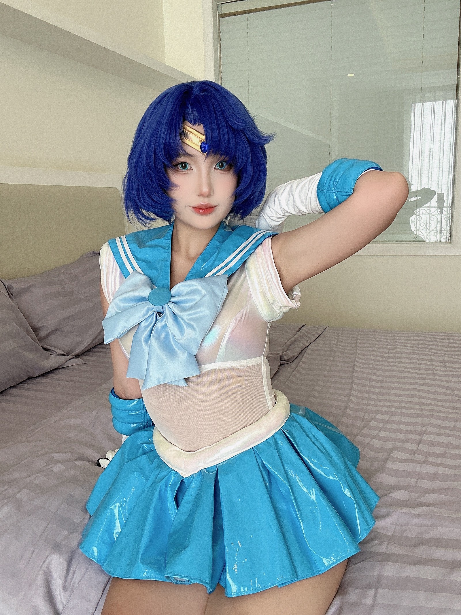 Puy Puy – Sailor Mercury 水手水星 Cosplay 写真（288P+10V-2.26GB）美少女战士插图5