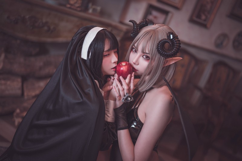 落落Raku 苹果少女 林檎主题写真 22P插图3