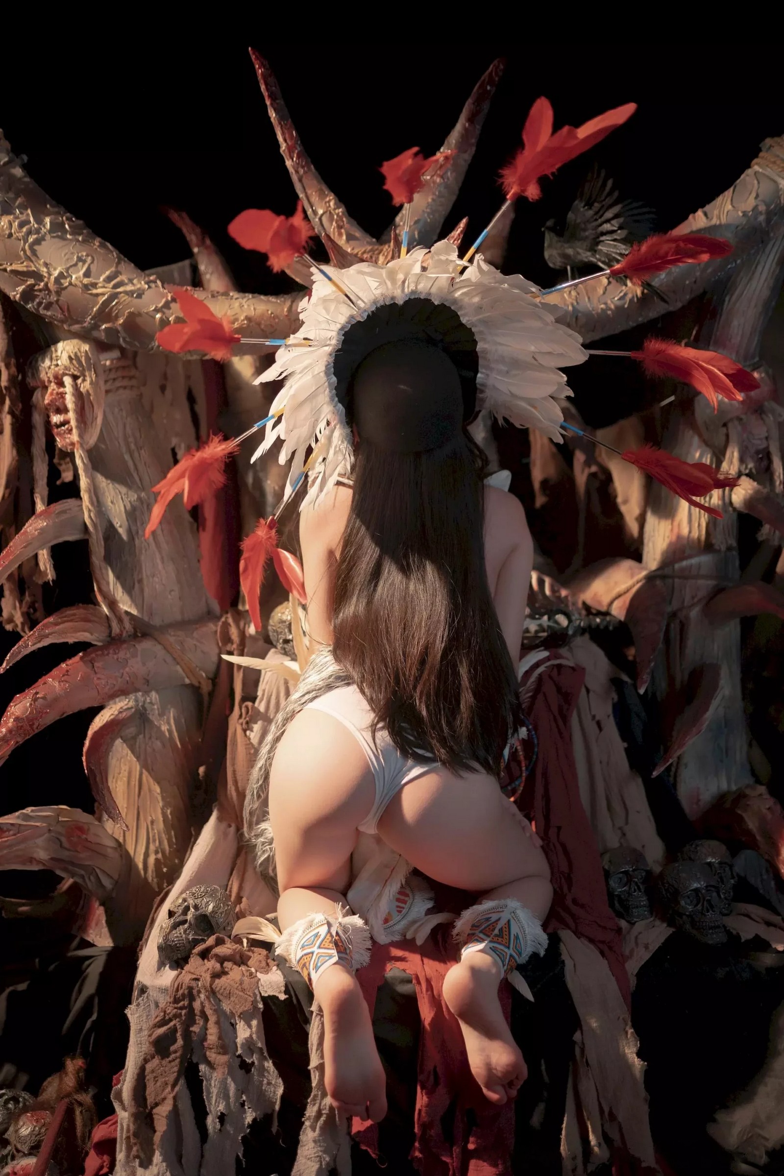Bangni邦尼 – 印第安（紫舞龙）Cosplay 写真集（99P-355.3MB）插图2