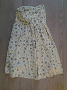 20 Yellow Dress with blue Floral print (1)