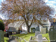The churchyard, Stratton, Cornwall.