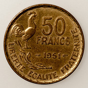 ¿¿Naranjas??  50 francos Guiraud. Francia. 1951. PAS4911
