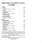 Krunoslav Kico Slabinac - Diskografija - Page 2 1991-Kb