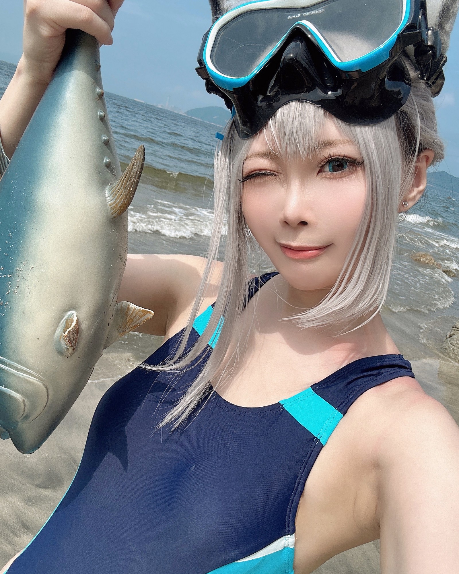 Maou Mo – Shiroko Cos 写真高清合集（23P-91.1M）蔚蓝档案人气角色插图6