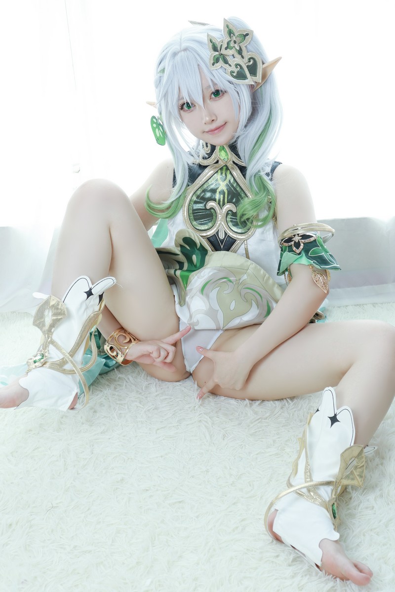 Asagiriai（愛ちゃん）纳西妲 Cosplay写真图集 原神角色高清图集 37P (409MB)插图5