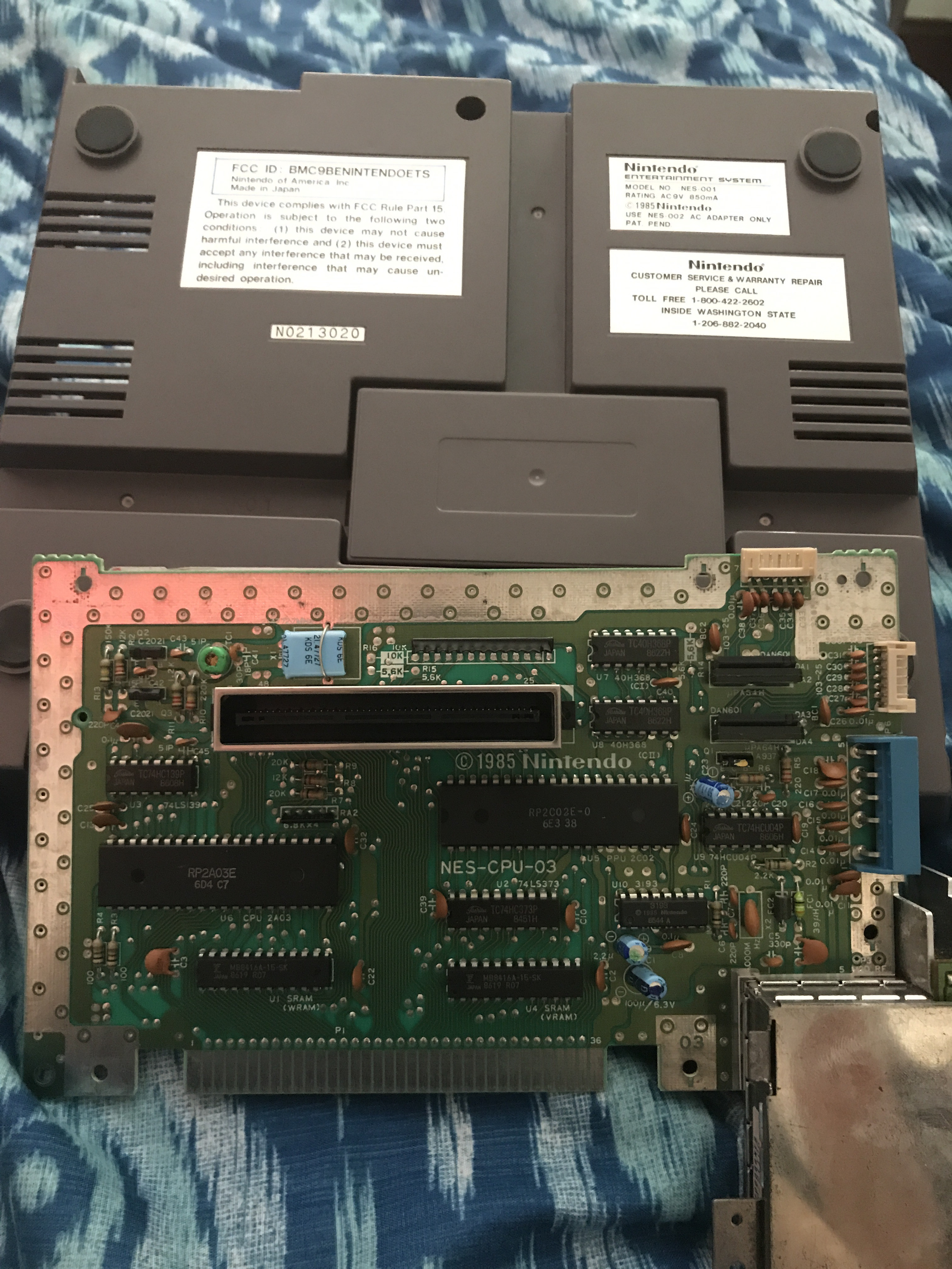 Building a Timeline of NES CPU Production - nesdev.org