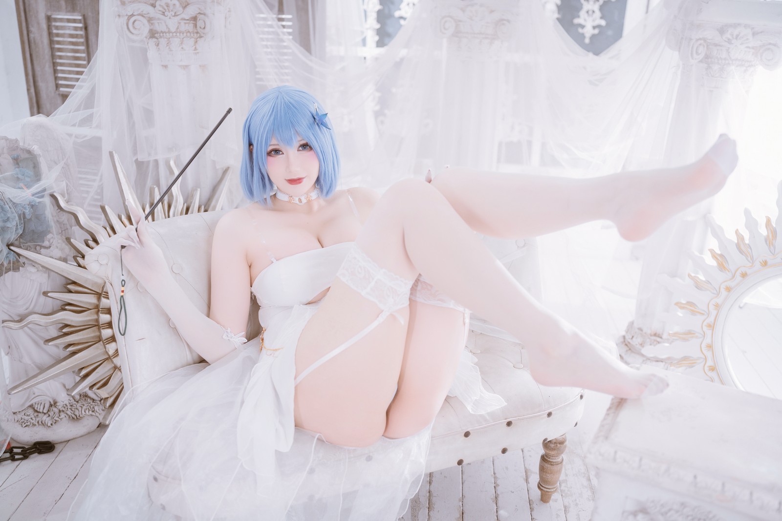 兔胖胖min – 碧蓝航线 恰巴耶夫 Cosplay 写真集（40P-199.7MB）插图3