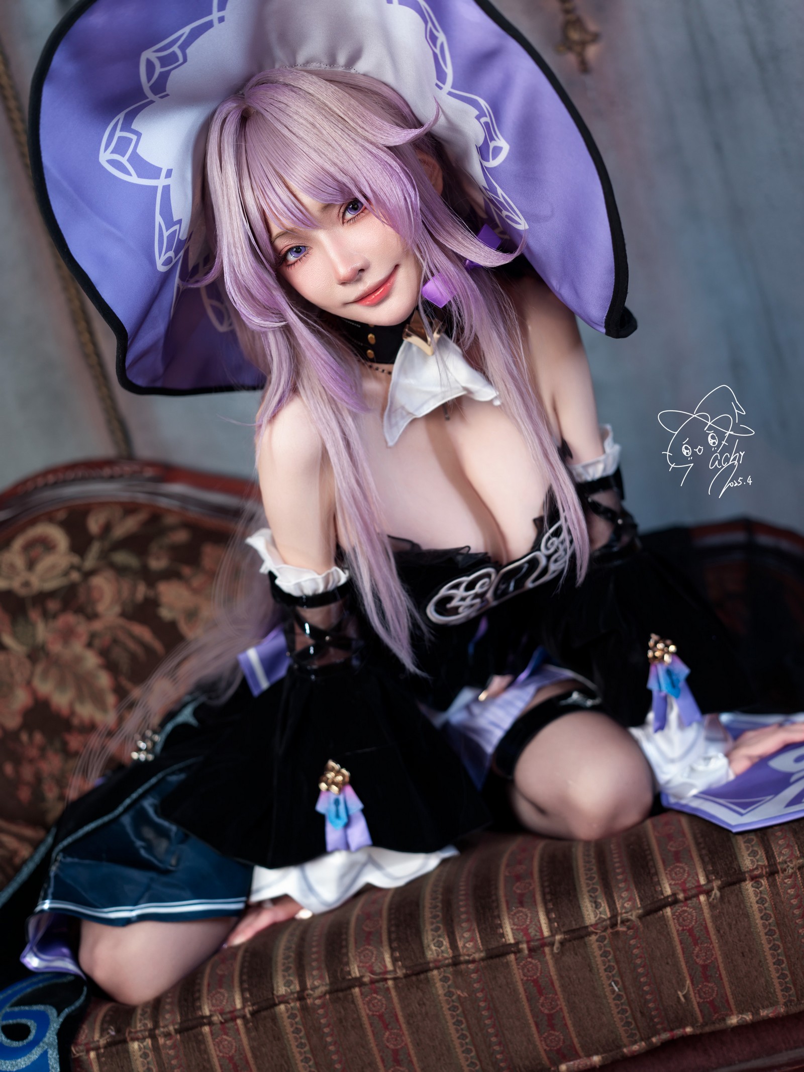 Machi马吉 大黑塔Cosplay写真｜The Herta 星穹铁道主题高清图集（71P-121MB）插图6