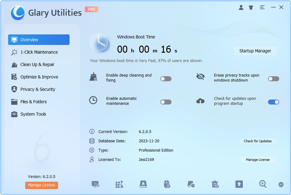 Glary Utilities Pro 6.8.0.12 RePack (& Portable) by Dodakaedr Vj0q1ou9j6xn