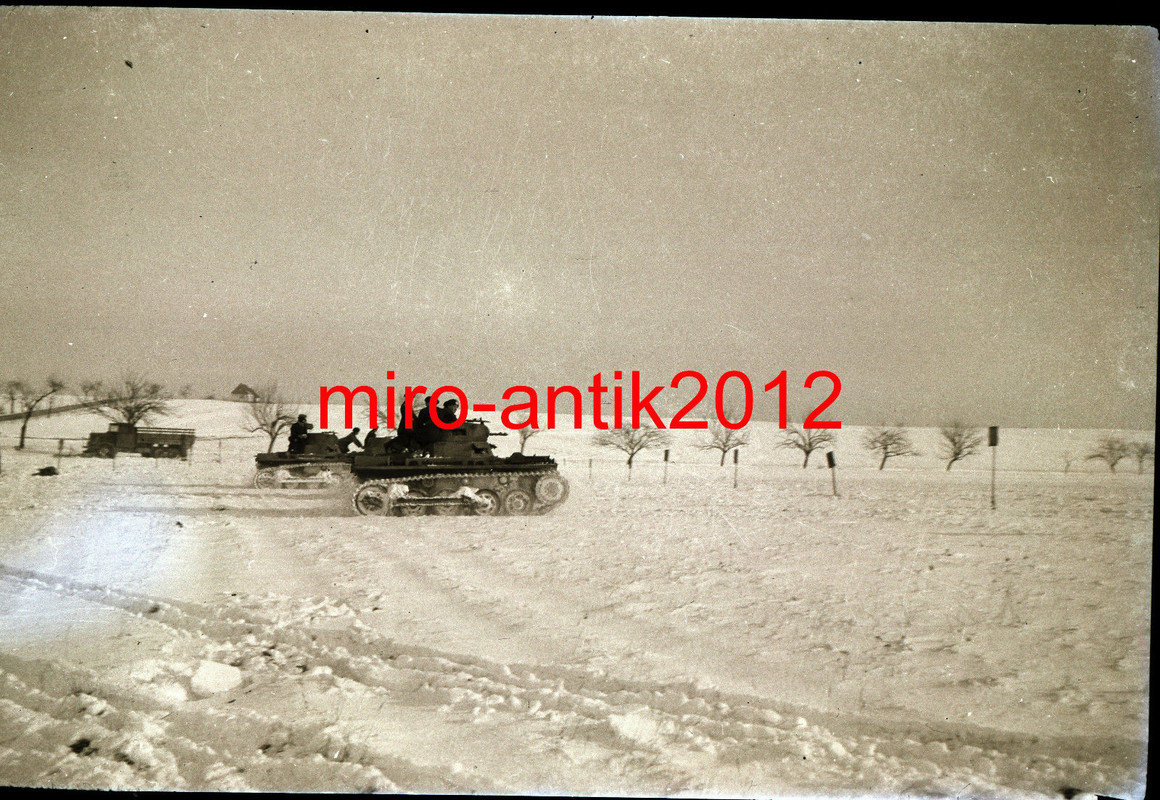 Panzerregiment 7, Panzer I, Manöver im Schnee