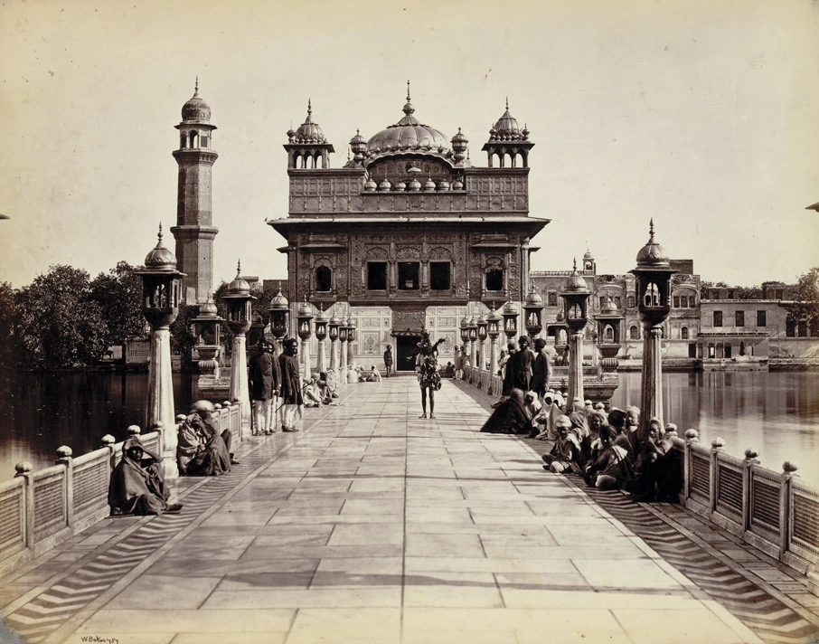 Entrance to the Golden Temple, Amritsar in 1870 Entrance to the Golden Temple, Amritsar in 1870