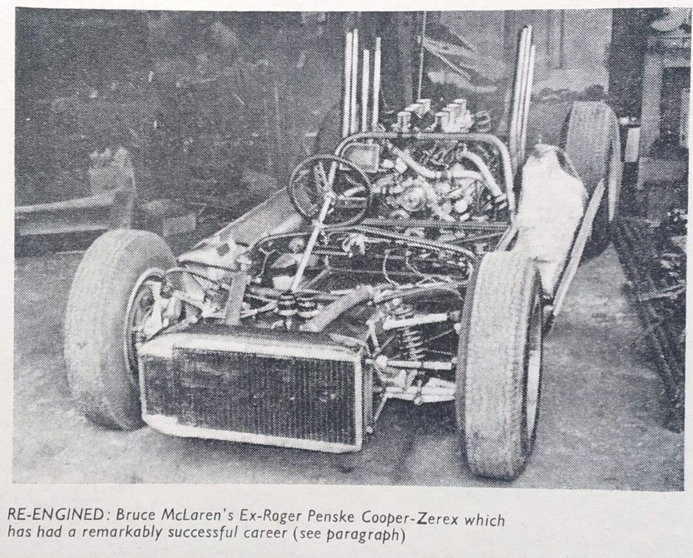 1964 Autocar McLaren Zerex Olds conversion TNF