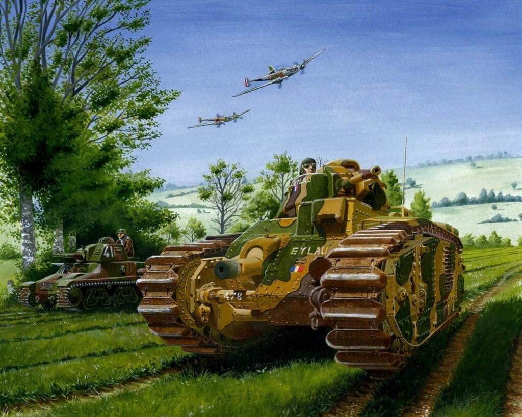 Tanques franceses de la Segunda Guerra Mundial