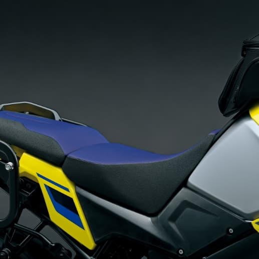 hohe Sitzbank V-Strom1050DE (blau)