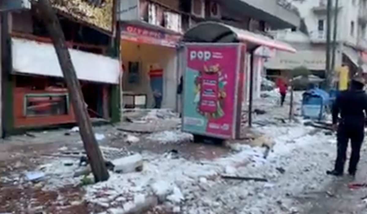 Explosión en el centro de Atenas dejó tres personas heridas