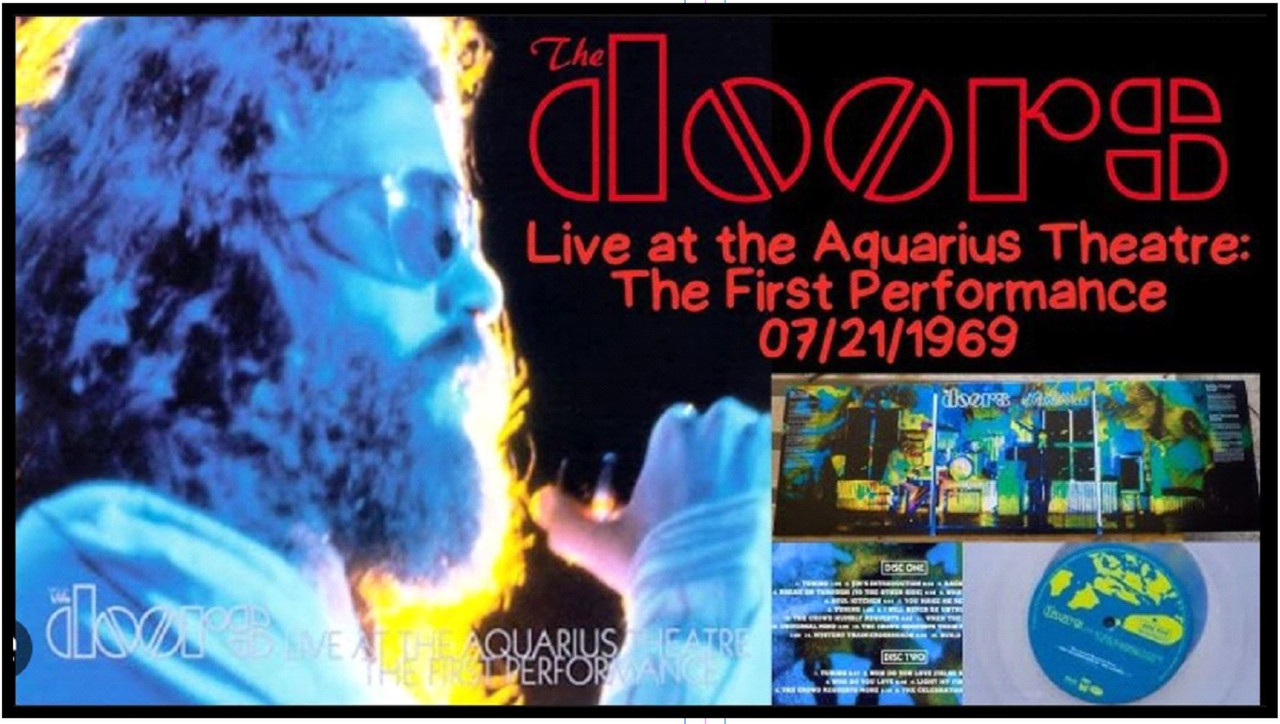 The Doors Aquarius Theatre Los Angeles CA. July 1969 