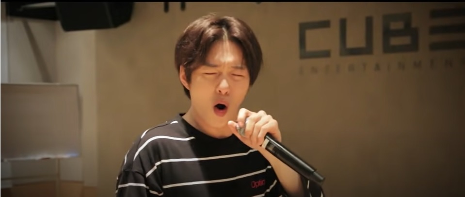 Changsub practices Lost Stars