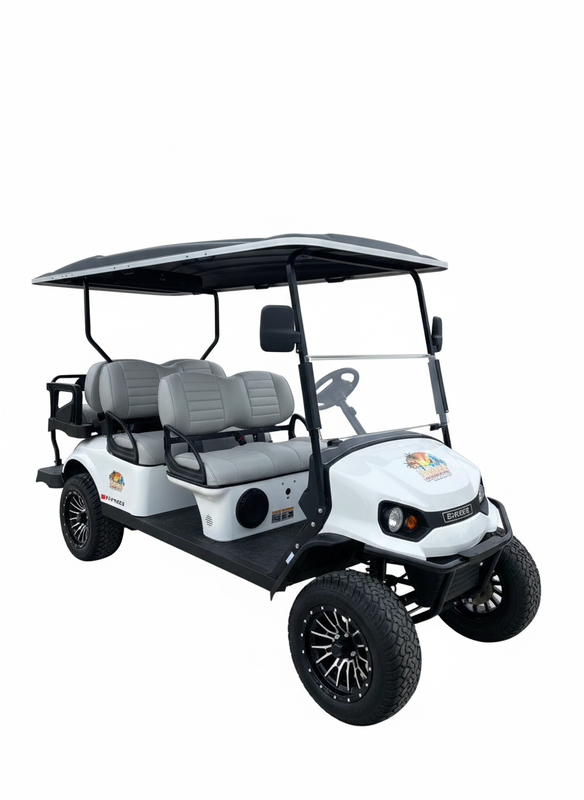 6-Passenger Street-Legal Electric LSV Rental