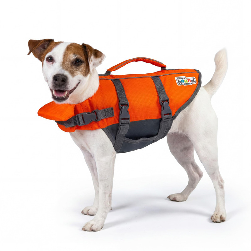 Outward Hound Granby Splash Dog Life Jacket Orange Small