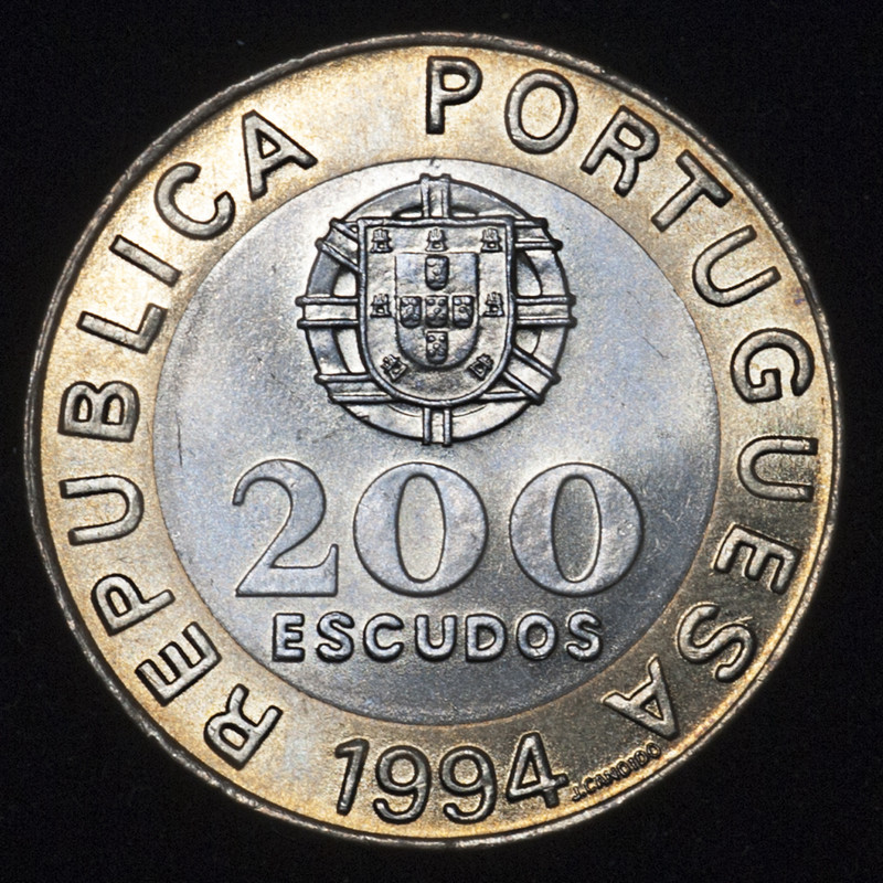 200 escudos Portugal 1994. Lisboa Capital Europea de la Cultura. PAS6838